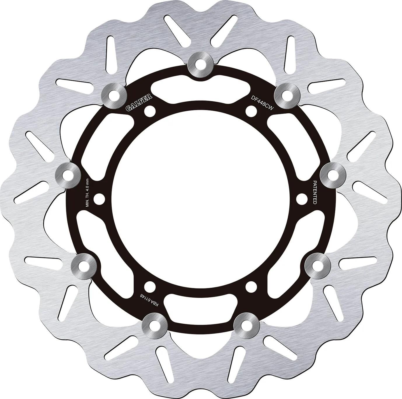 GALFER bremsscheibe df448 rotor df448 type cw floating