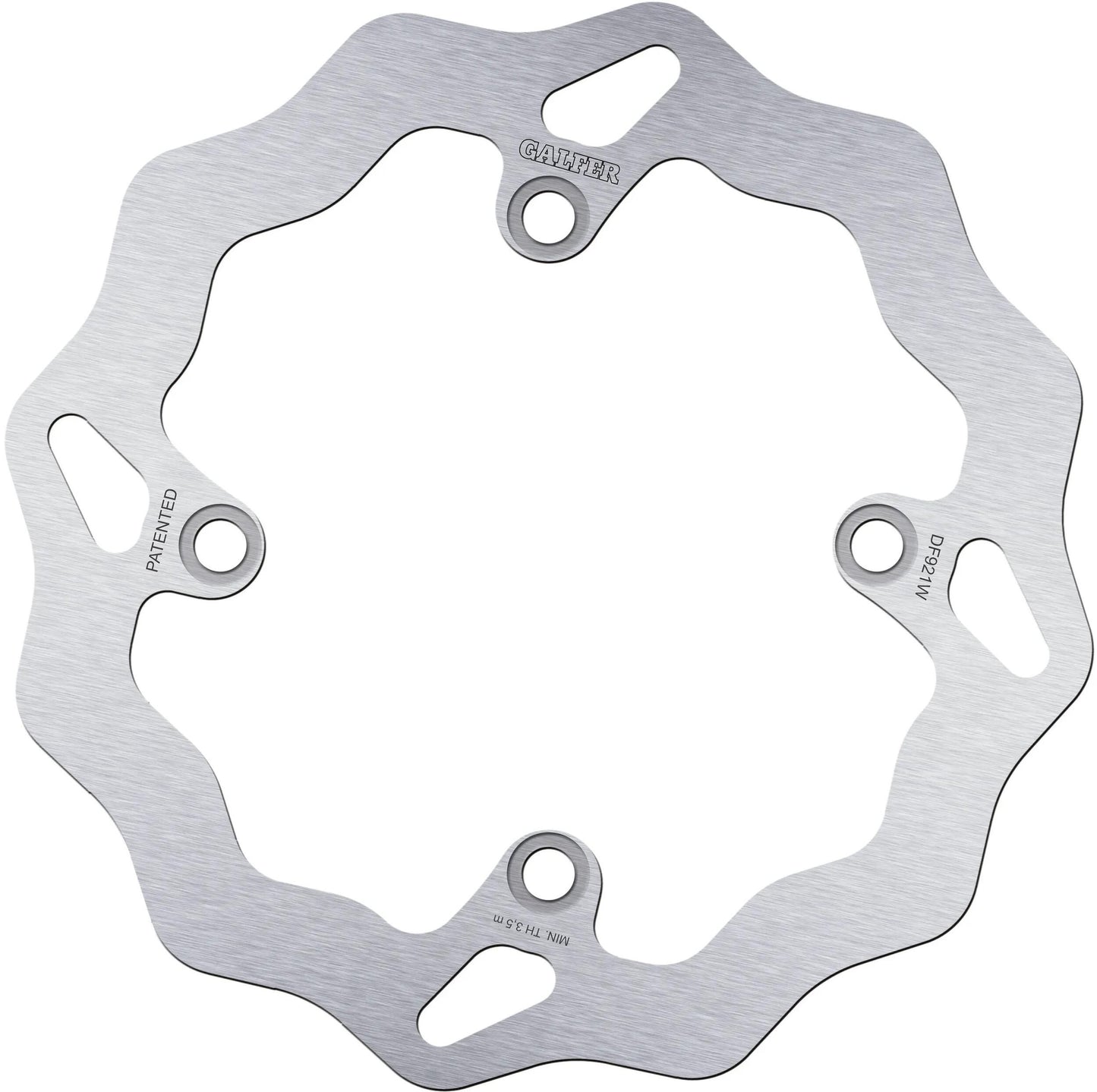 GALFER bremsscheibe df921 wave rotor df921 type w offroad rigid