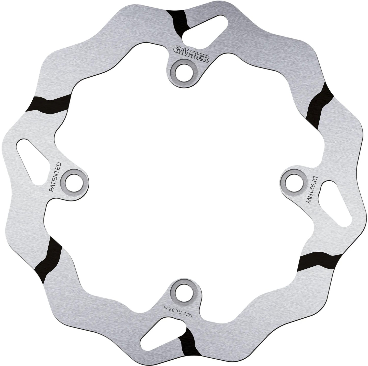 GALFER bremsscheibe df921 wave rotor df921 type rw offroad rigid gr.