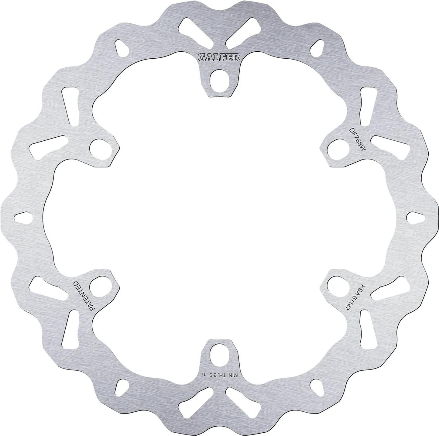 GALFER bremsscheibe df768 rotor brake rotors starr r90r