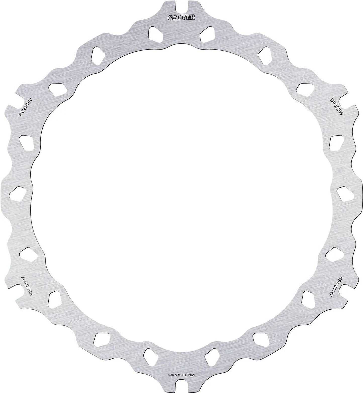 GALFER bremsscheibe df820 rotor brake rotors starr