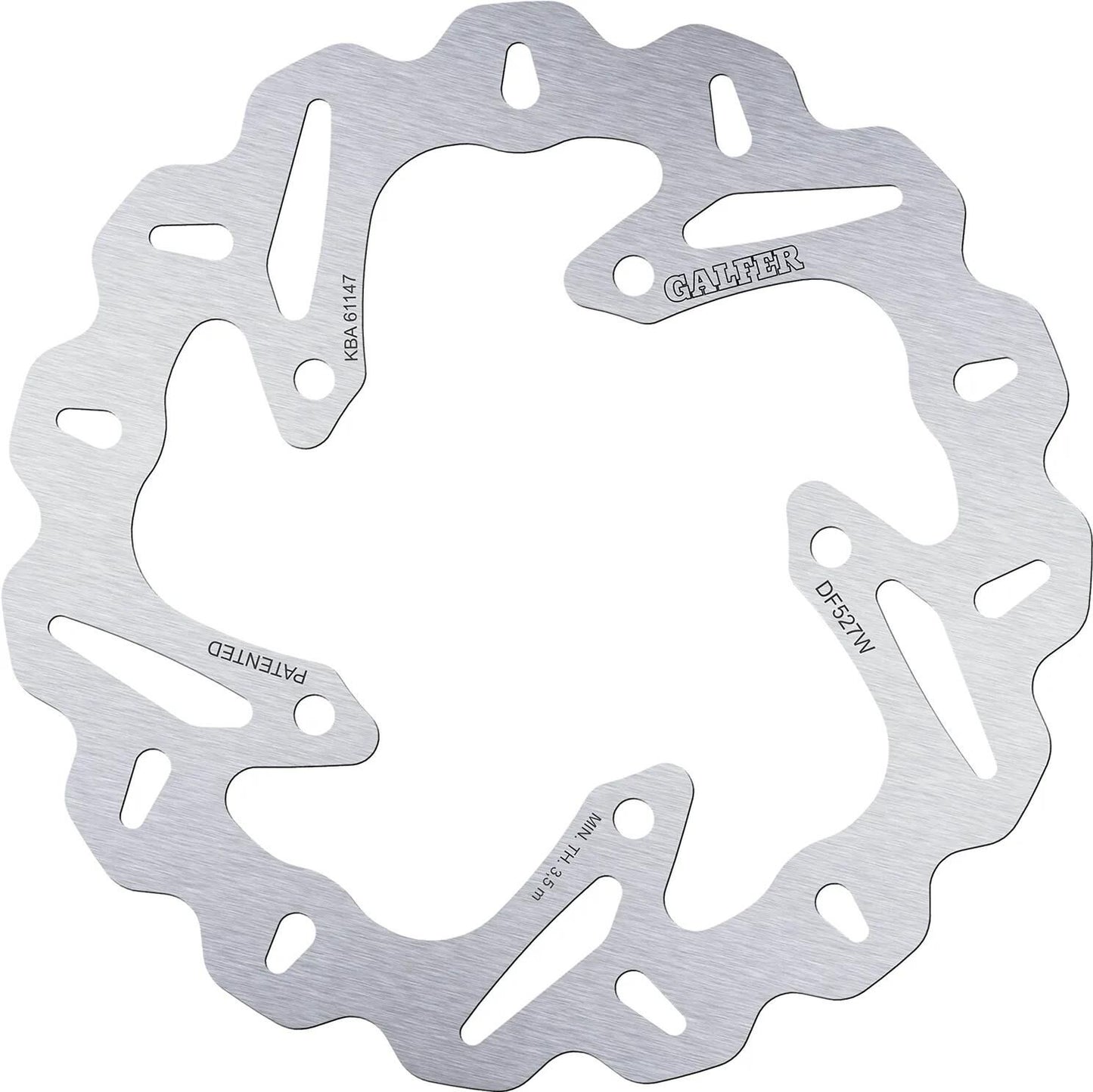 GALFER remschijf df527 rotor brake rotors starr r90r