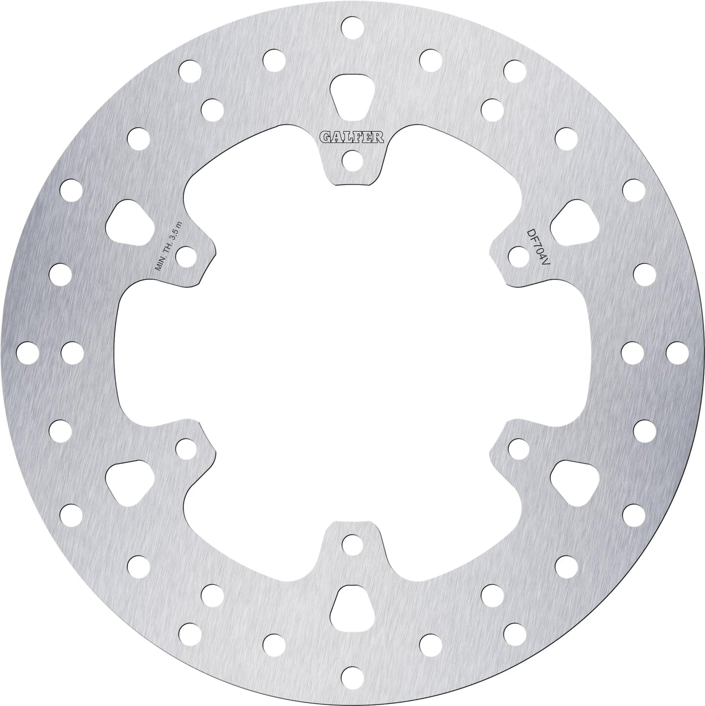 GALFER bremsscheibe df704 rotor df704 type v rigid