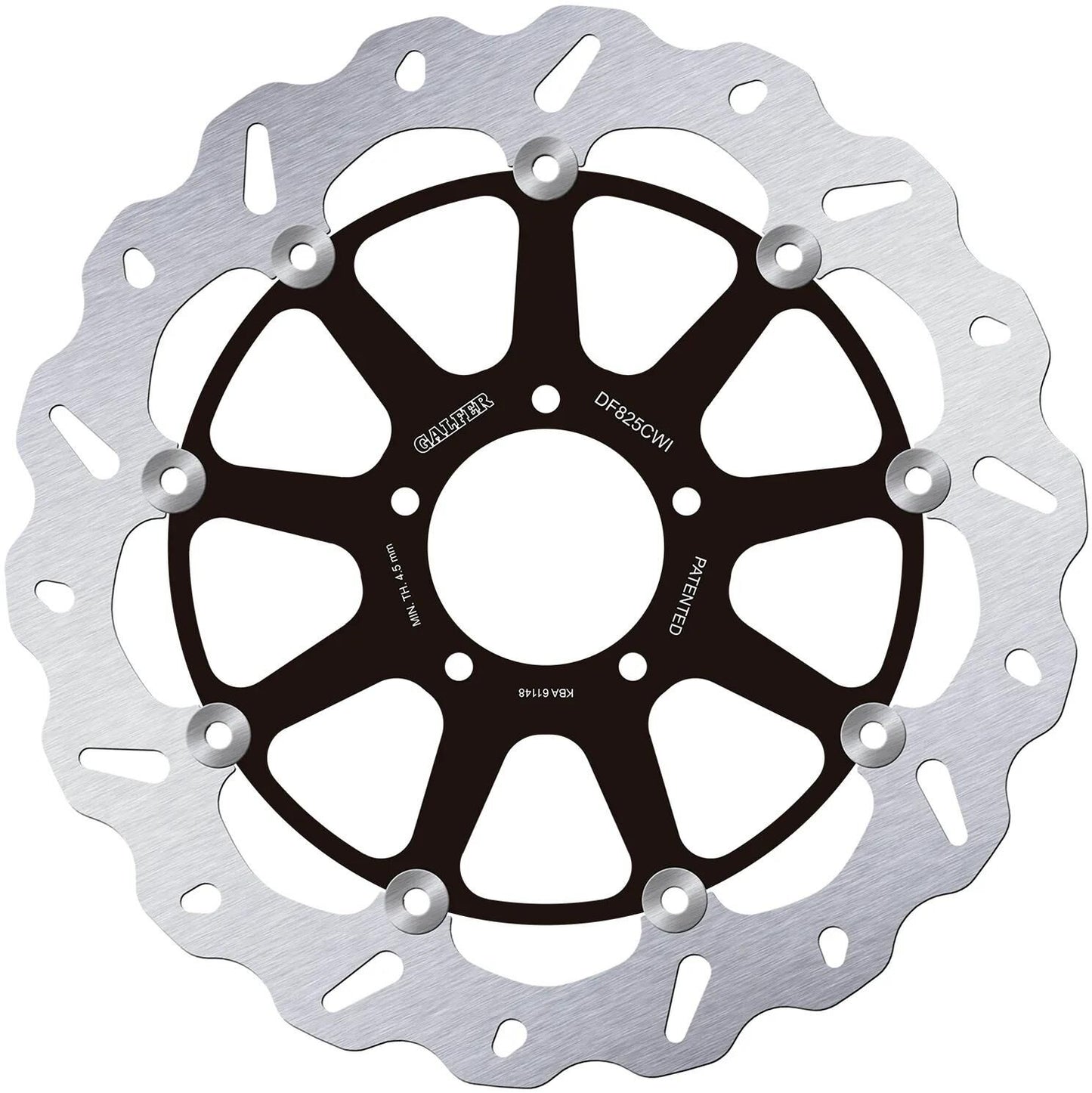 GALFER bremsscheibe df825 rotor brake rotors floating left