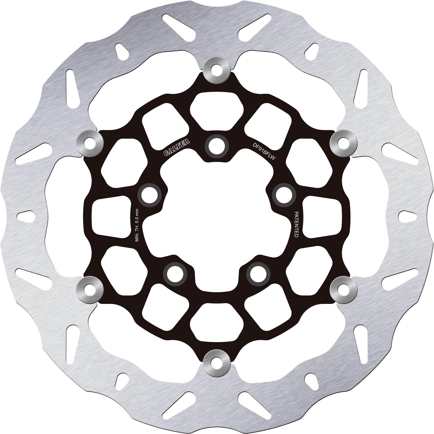 GALFER bremsscheibe df918 rotor df918 flw floating steel ring