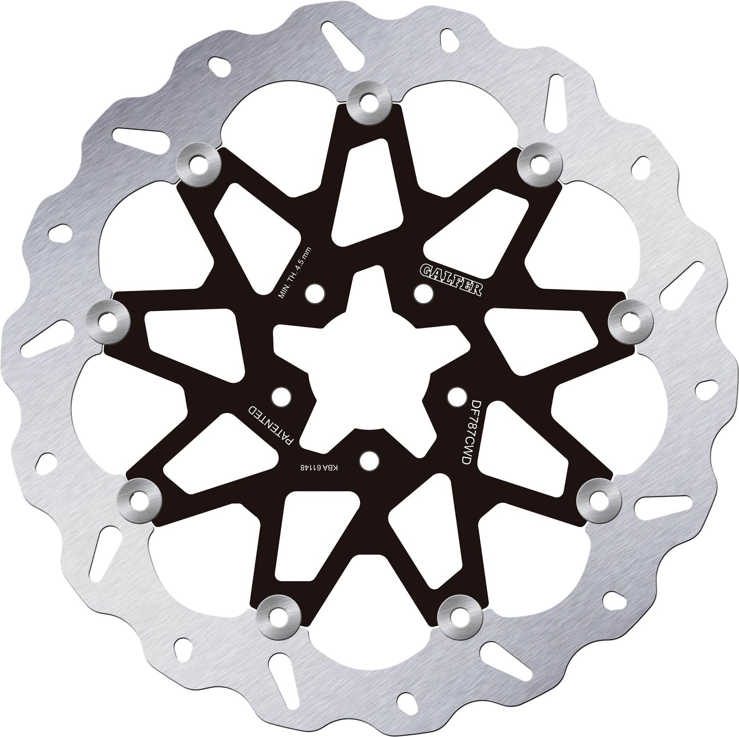 GALFER bremsscheibe df787 rotor brake rotors floating right