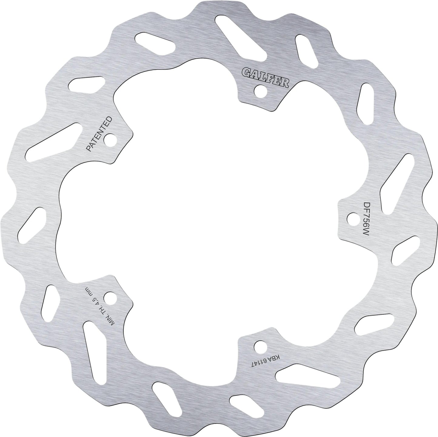 GALFER bremsscheibe df756 rotor brake rotors starr r90r
