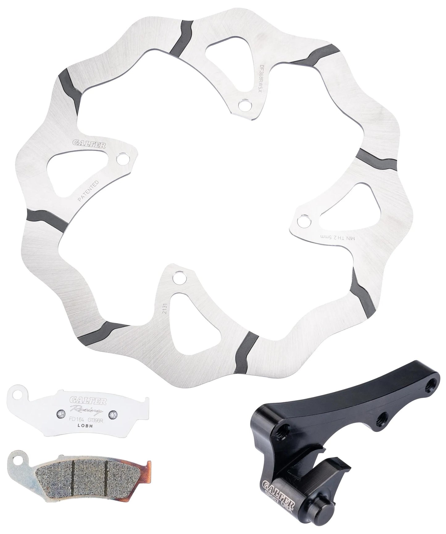GALFER oversize-kit kg368 oversize kit kg368 type rwsx rigid gr.