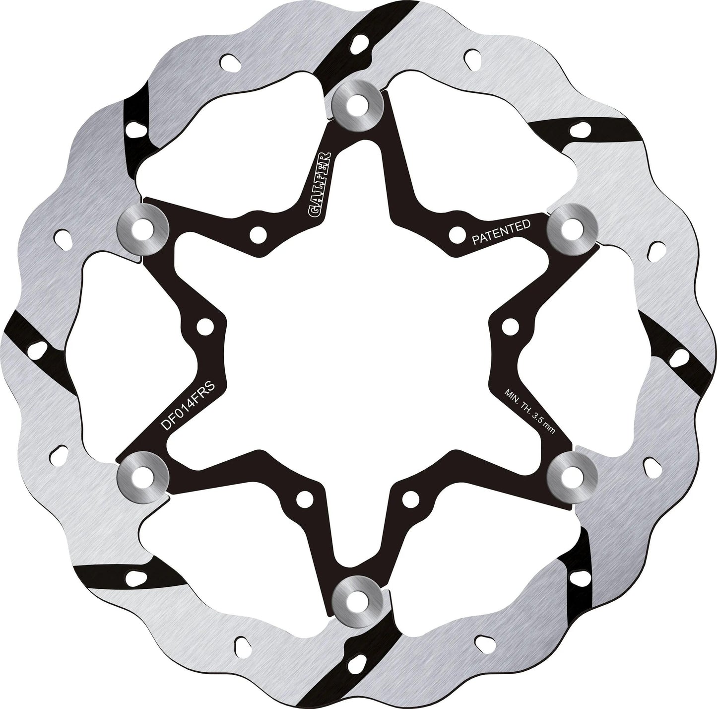 GALFER bremsscheibe df014 rotor df014 frs offr.overs.float.gr.