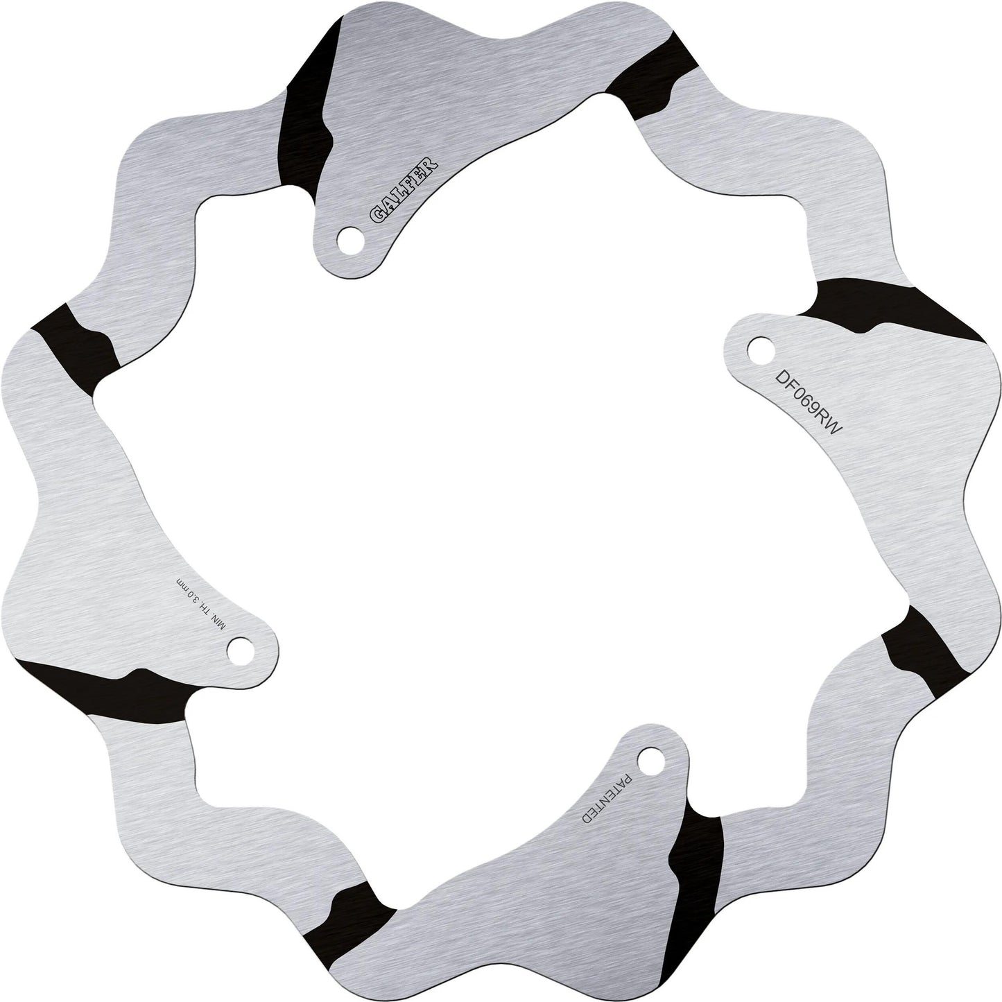 GALFER bremsscheibe df069 rotor brake rotors starr grooved