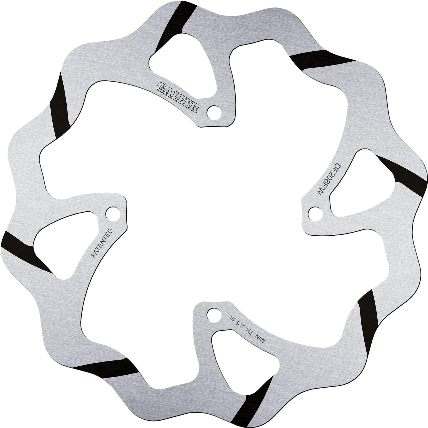GALFER bremsscheibe df208 rotor brake rotors starr grooved