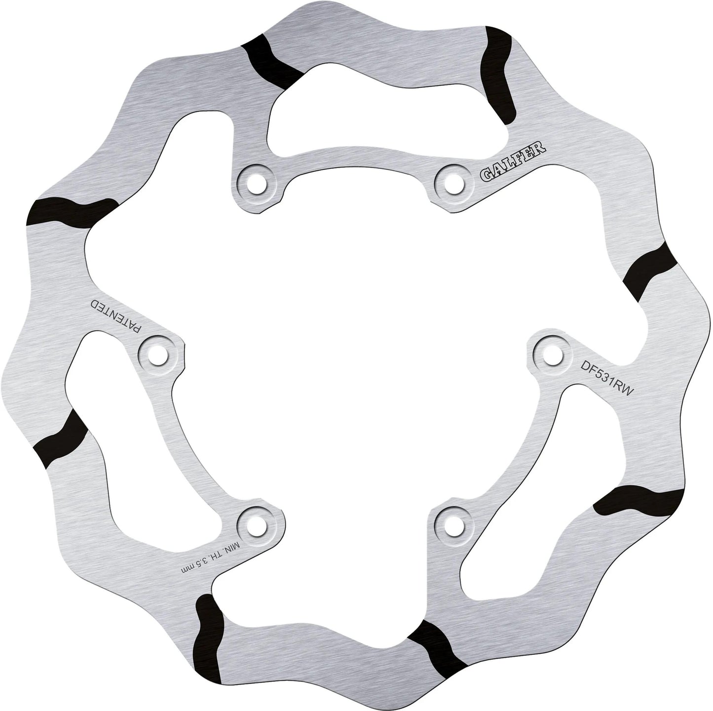GALFER bremsscheibe df531 wave rotor df531 rw offroad rigid gr.