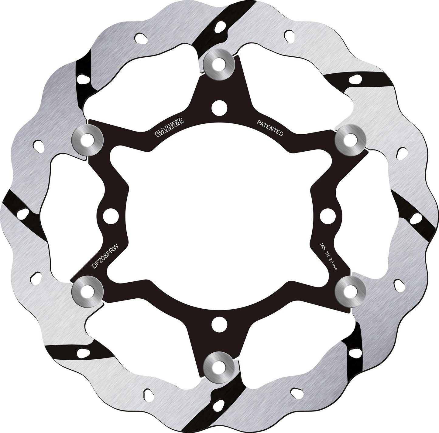 GALFER bremsscheibe df208 rotor brake rotors sw.grooved