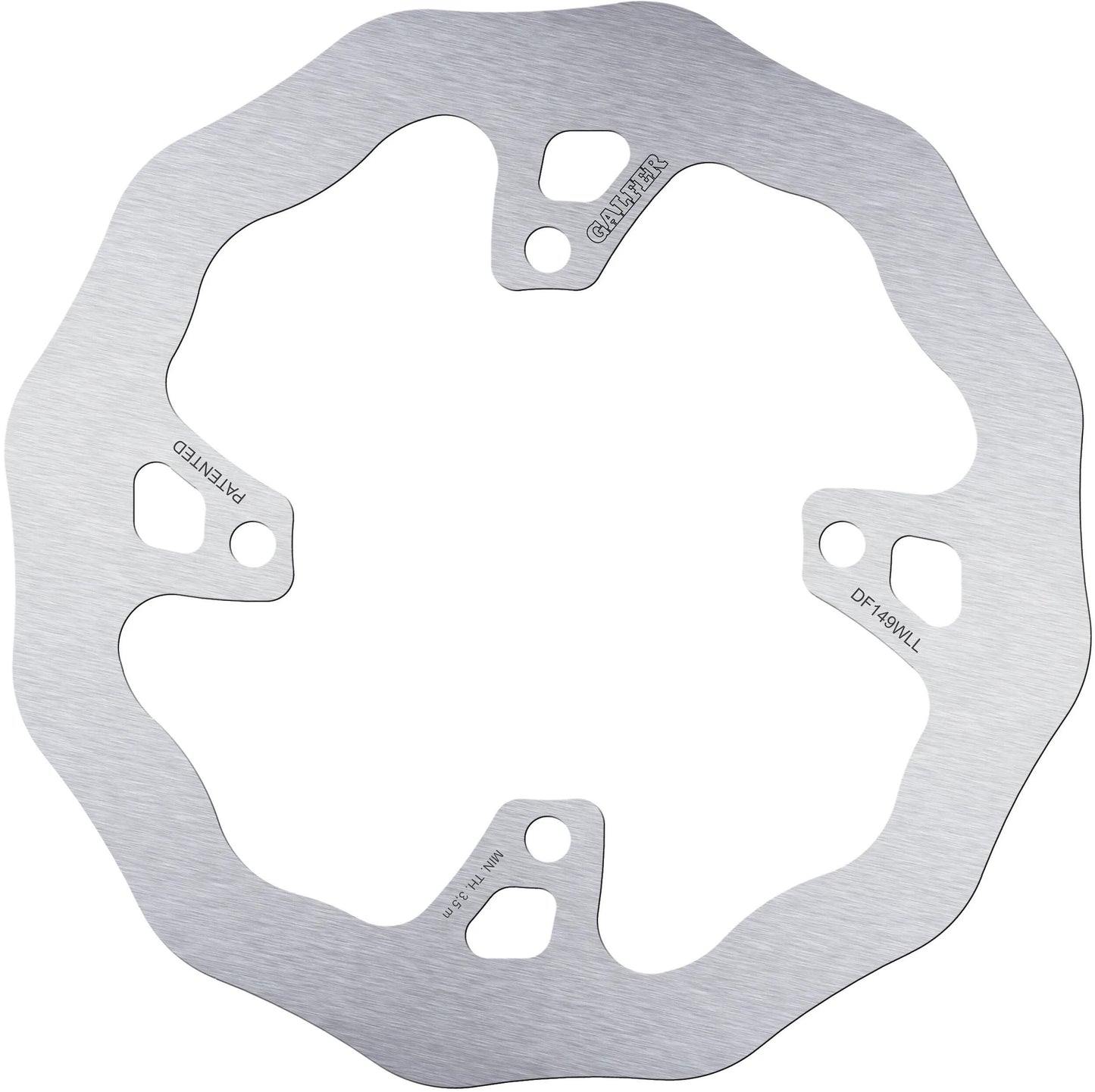 GALFER bremsscheibe df149 wave rotor df149 wll offroad rigid muddy