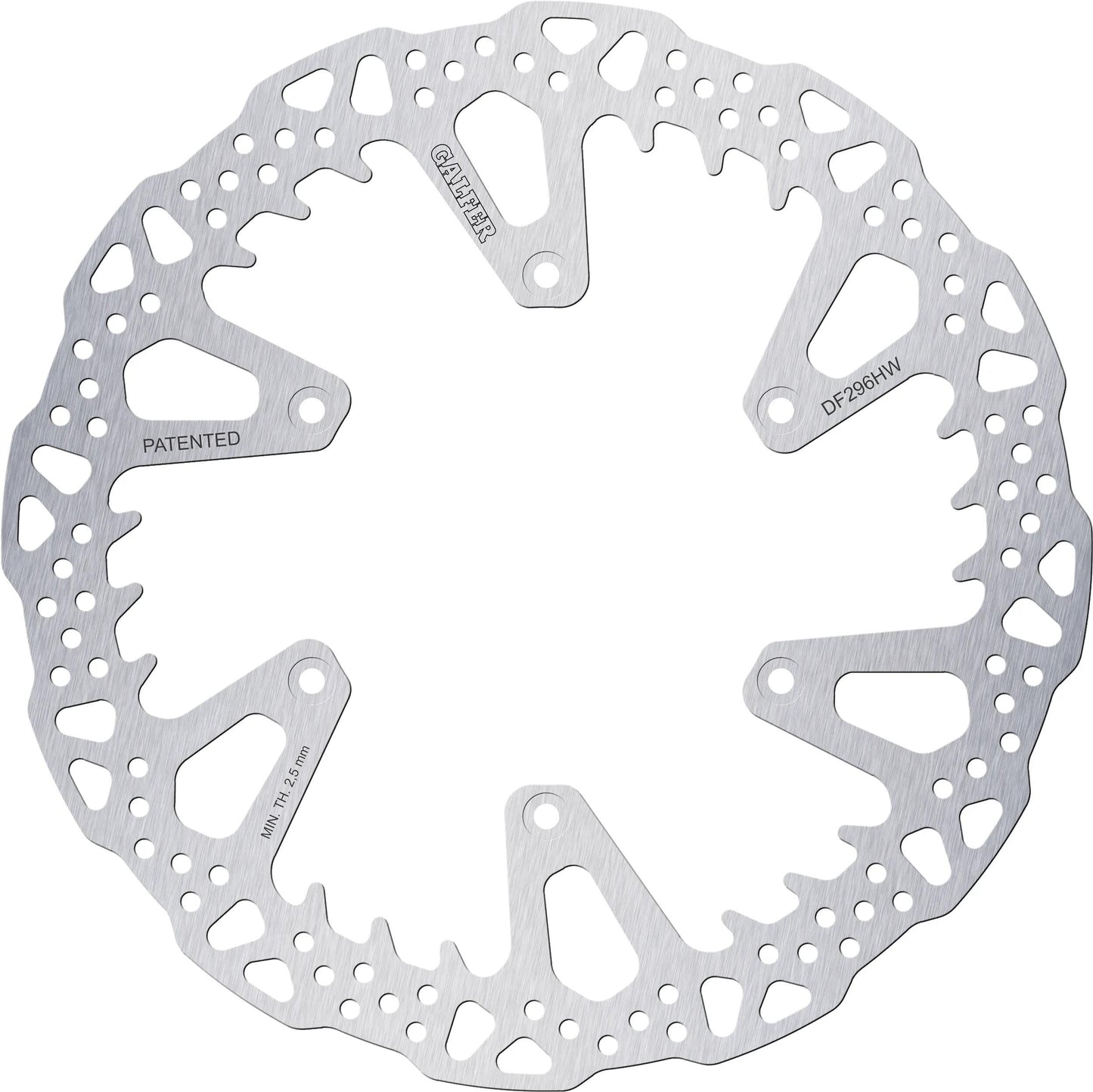 GALFER bremsscheibe df296 wave rotor df296 hw offroad rigid shark