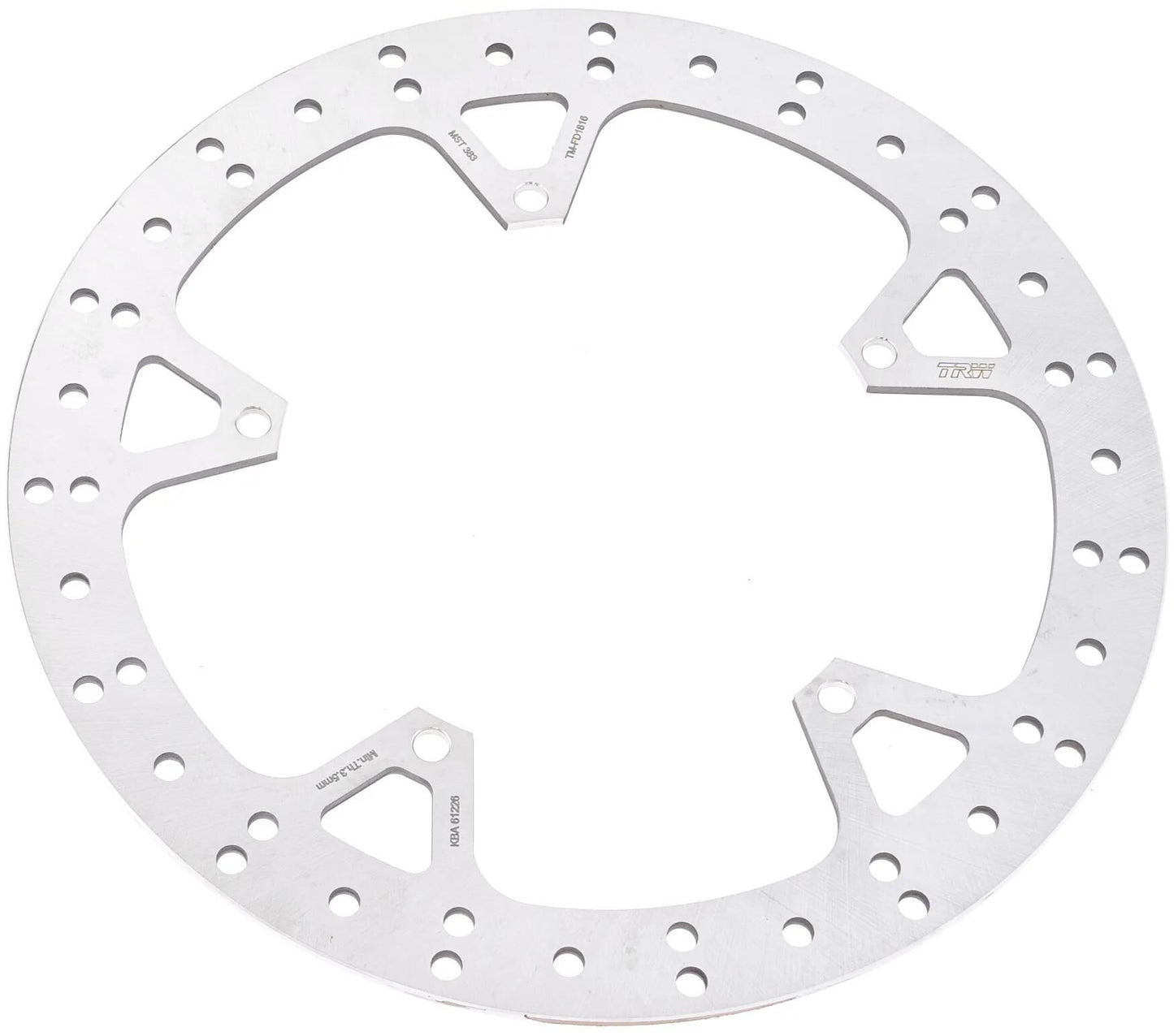 TRW bremsscheibe mst383 rotor mst383 rigid