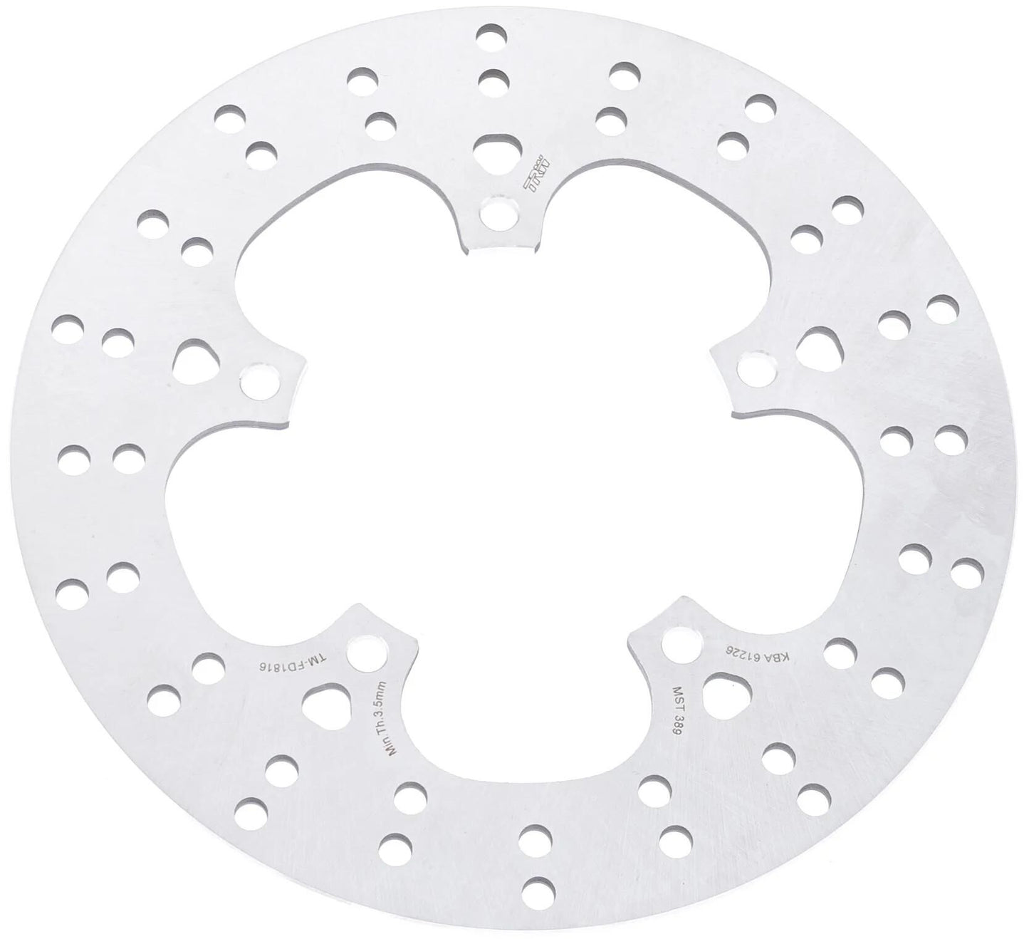 TRW bremsscheibe mst389 rotor mst389 rigid