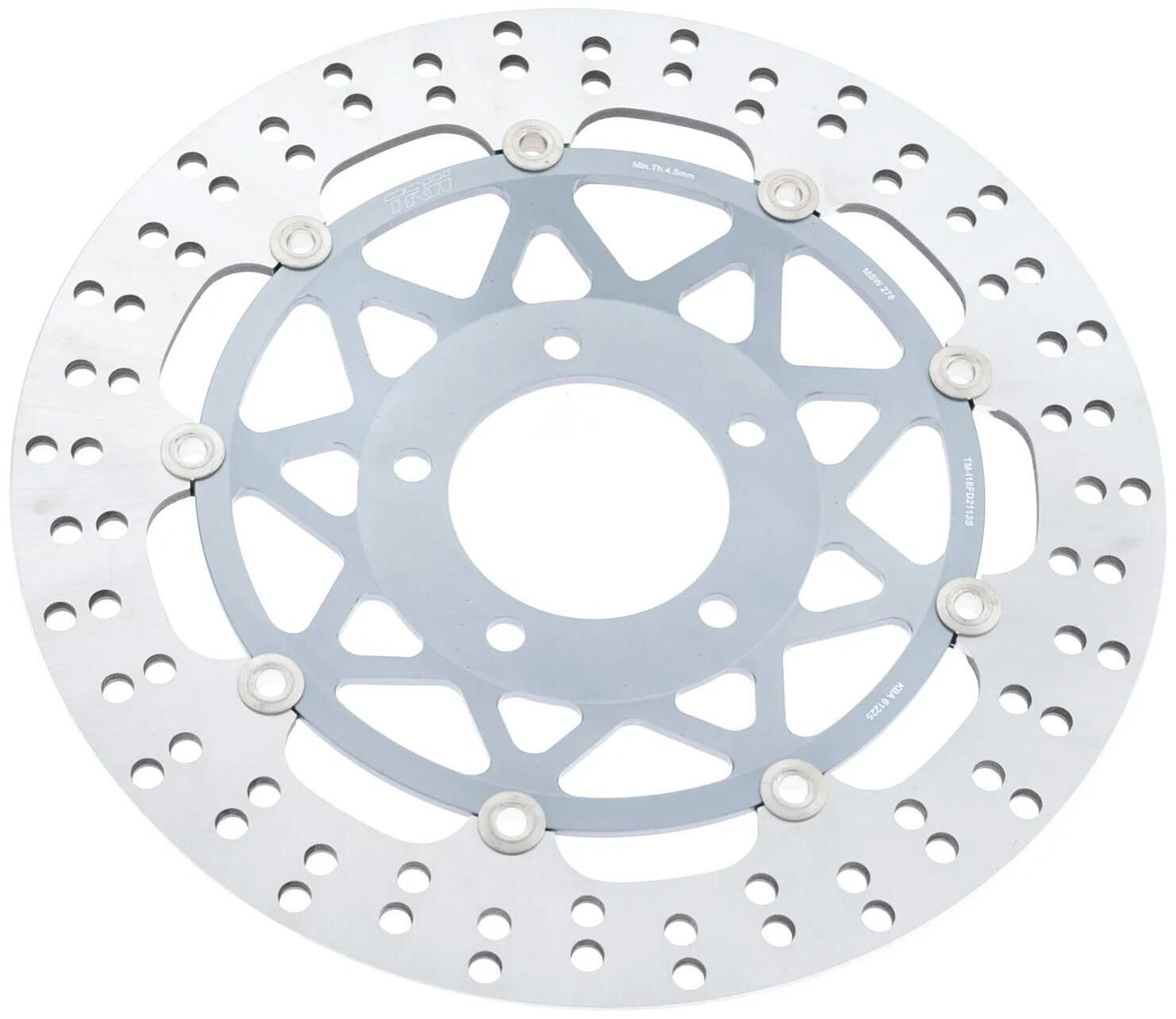 TRW bremsscheibe msw278 rotor msw278 floating