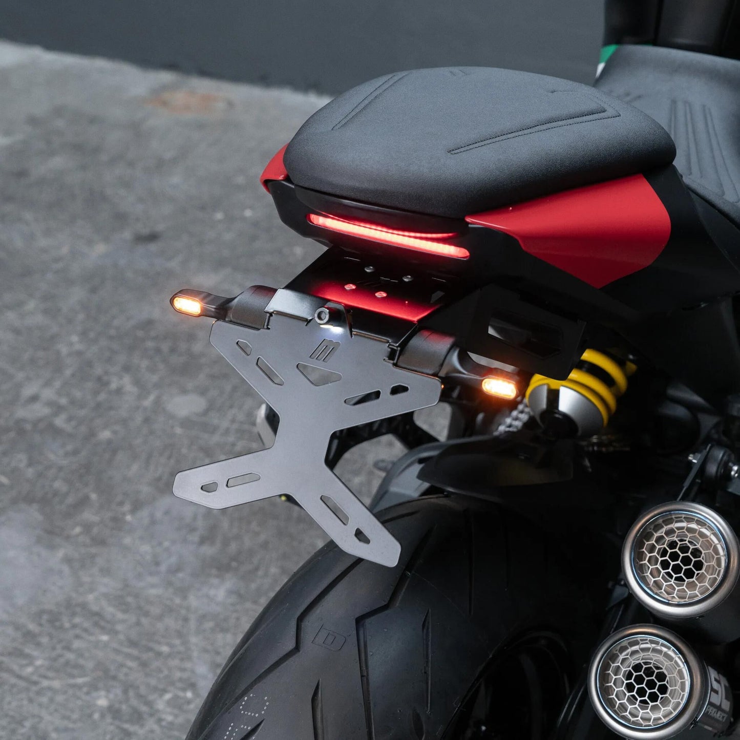 MOTOISM kennzeichenhalter license plate carriers mi ducati monster 937