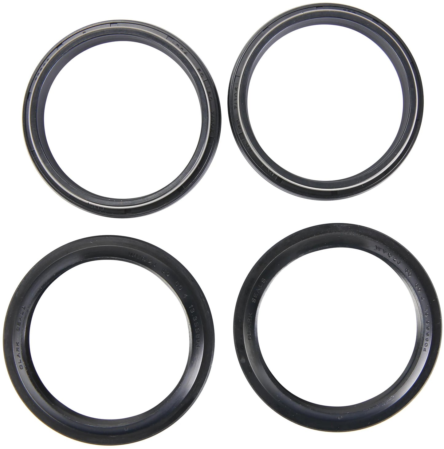ALL BALLS Racing gabelsimmerringsatz fork seal set abr 56-148 incl. dust cap