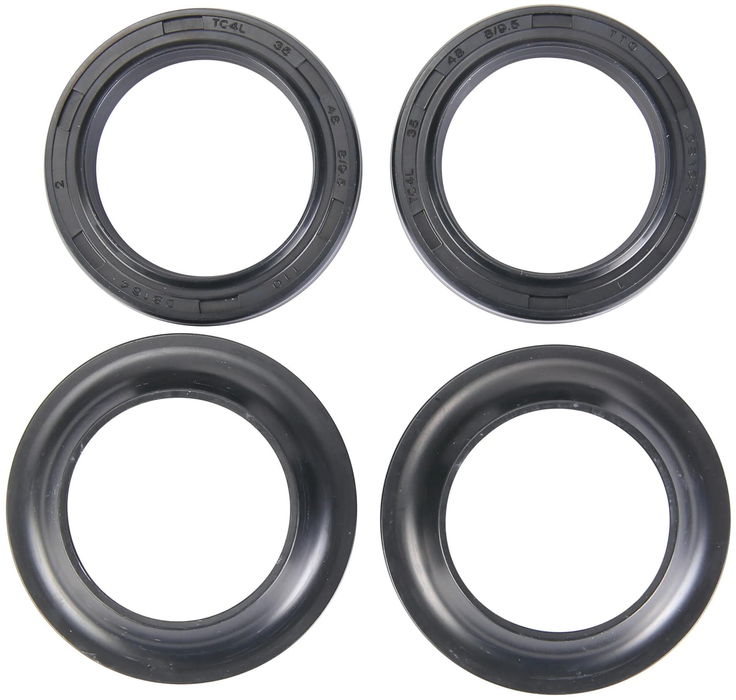 ALL BALLS Racing gabelsimmerringsatz fork seal set abr 56-178 incl. dust cap