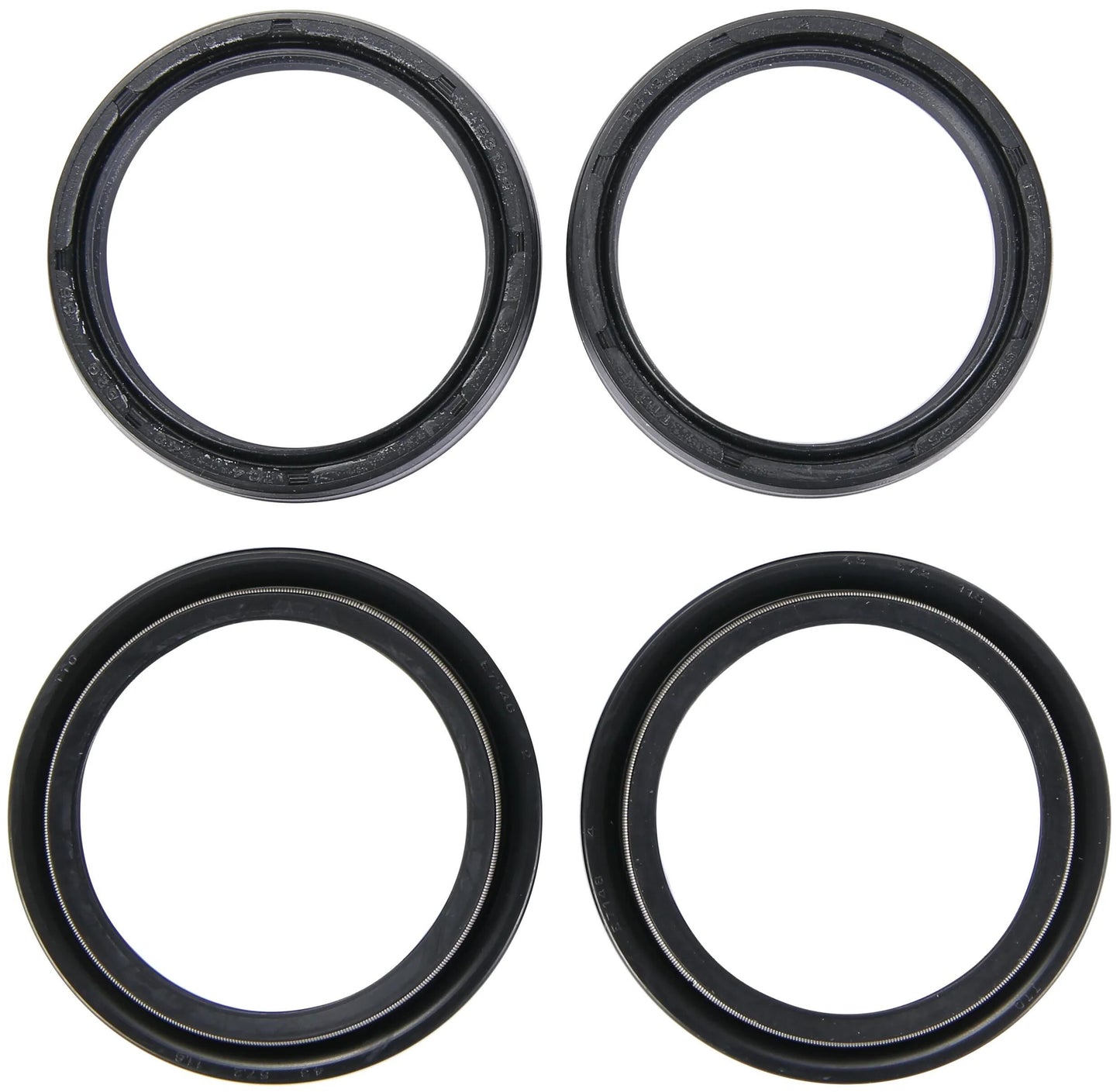 ALL BALLS Racing gabelsimmerringsatz fork seal set abr 56-126 incl. dust cap