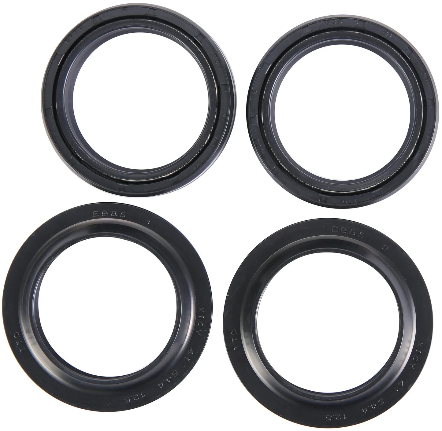 ALL BALLS Racing gabelsimmerringsatz fork seal set abr 56-132 incl. dust cap