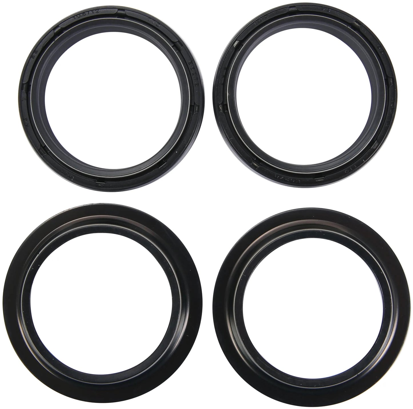 ALL BALLS Racing gabelsimmerringsatz fork seal set abr 56-135 incl. dust cap