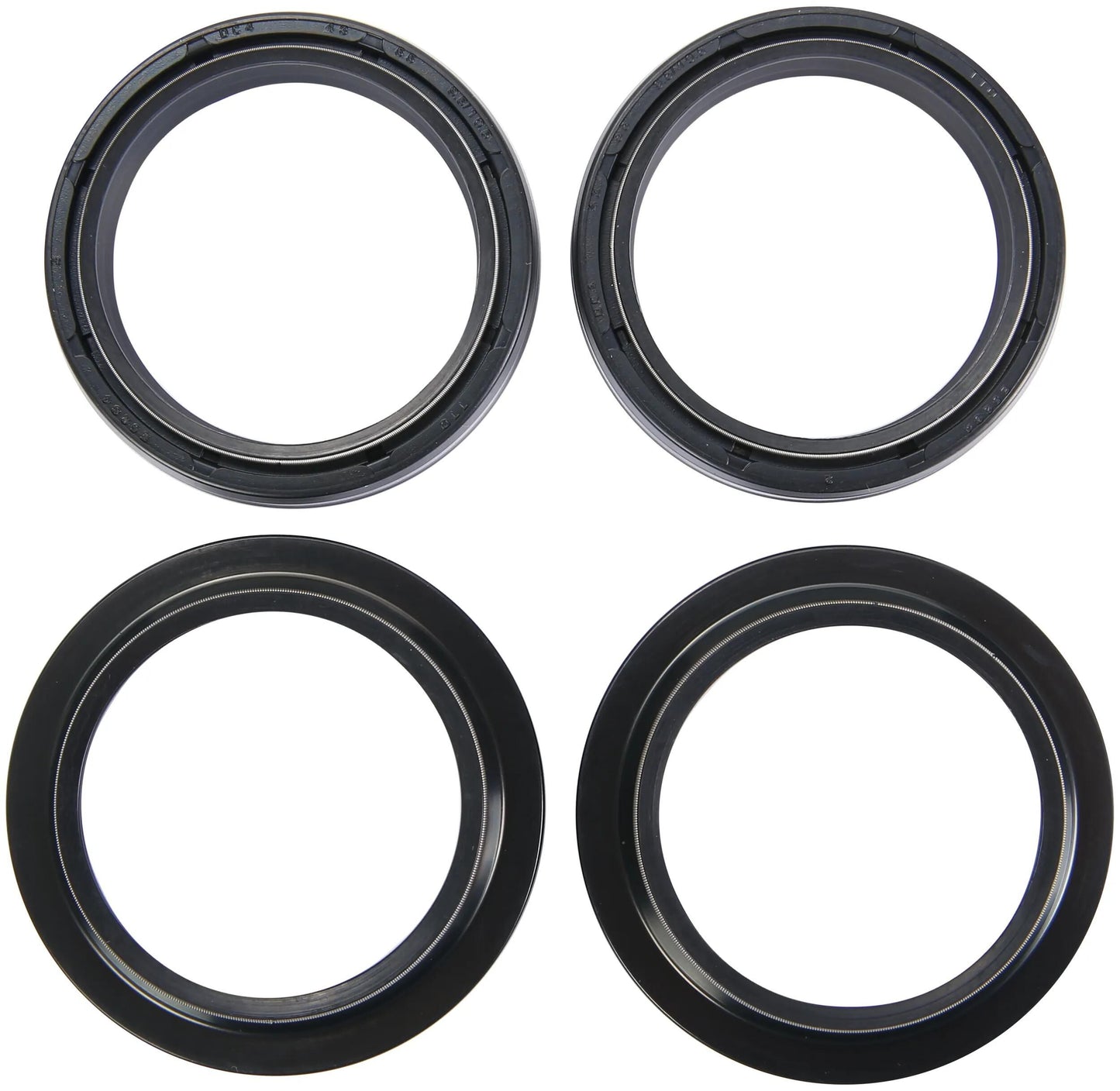 ALL BALLS Racing gabelsimmerringsatz fork seal set abr 56-137 incl. dust cap