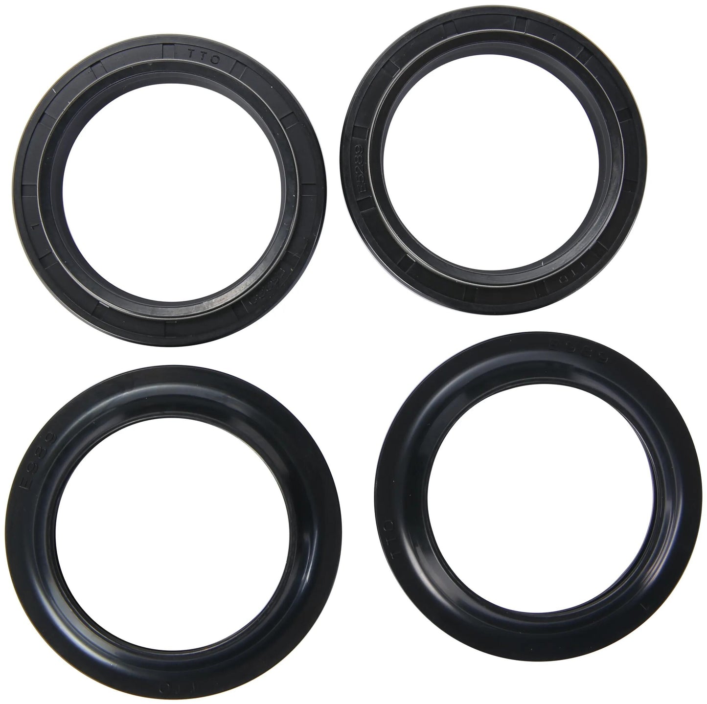 ALL BALLS Racing gabelsimmerringsatz fork seal set abr 56-162 incl. dust cap