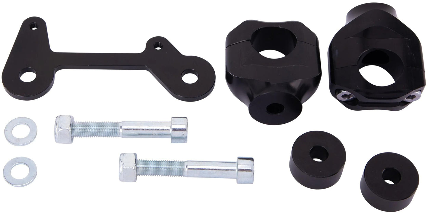 LSL lenkerklemmbock x-bar clamping bracket +20mm 28.6mm bw