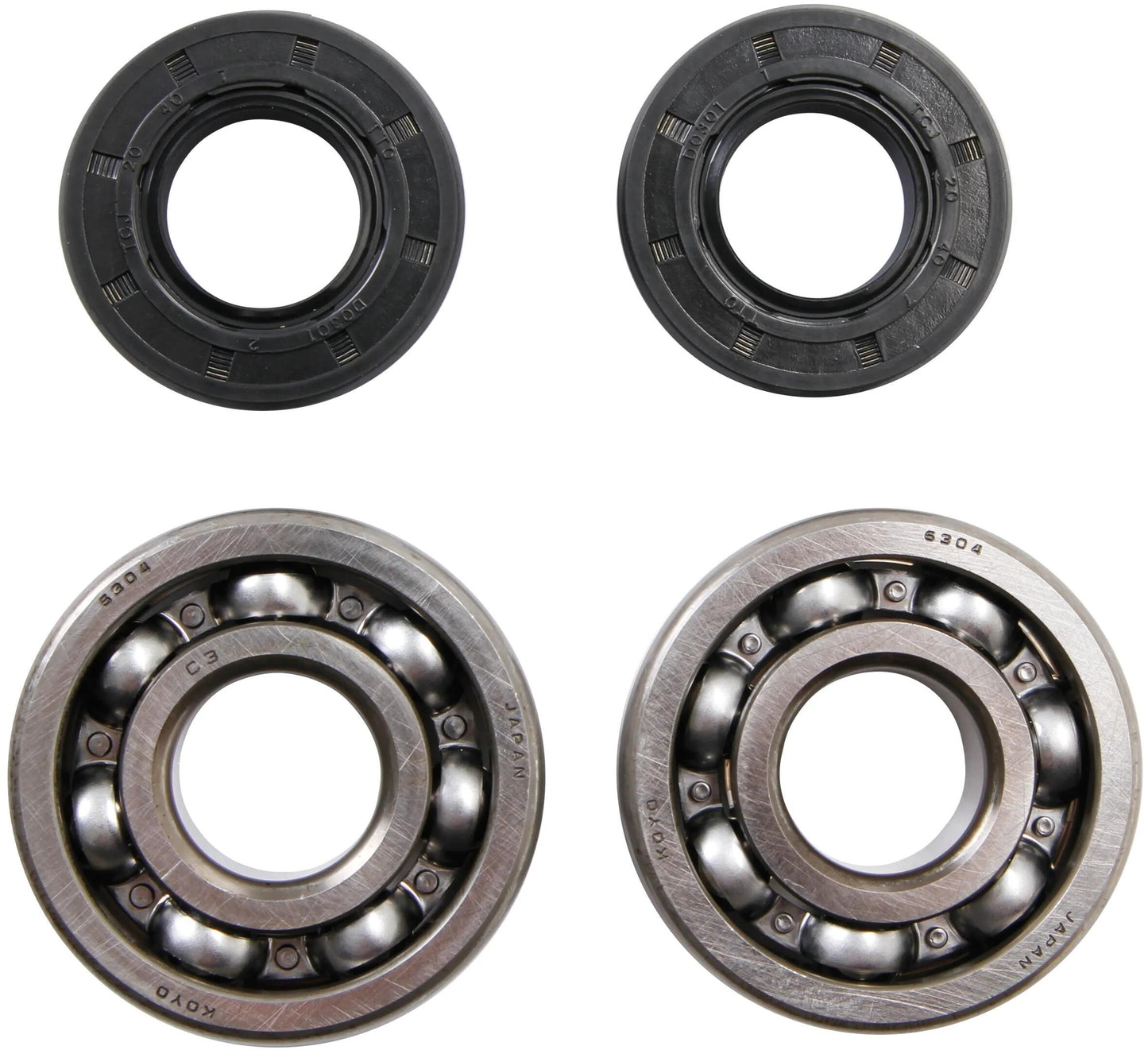 ALL BALLS Racing kurbelwellenlagersatz crankshaft bearing set ab 24-1006 with simmerrings