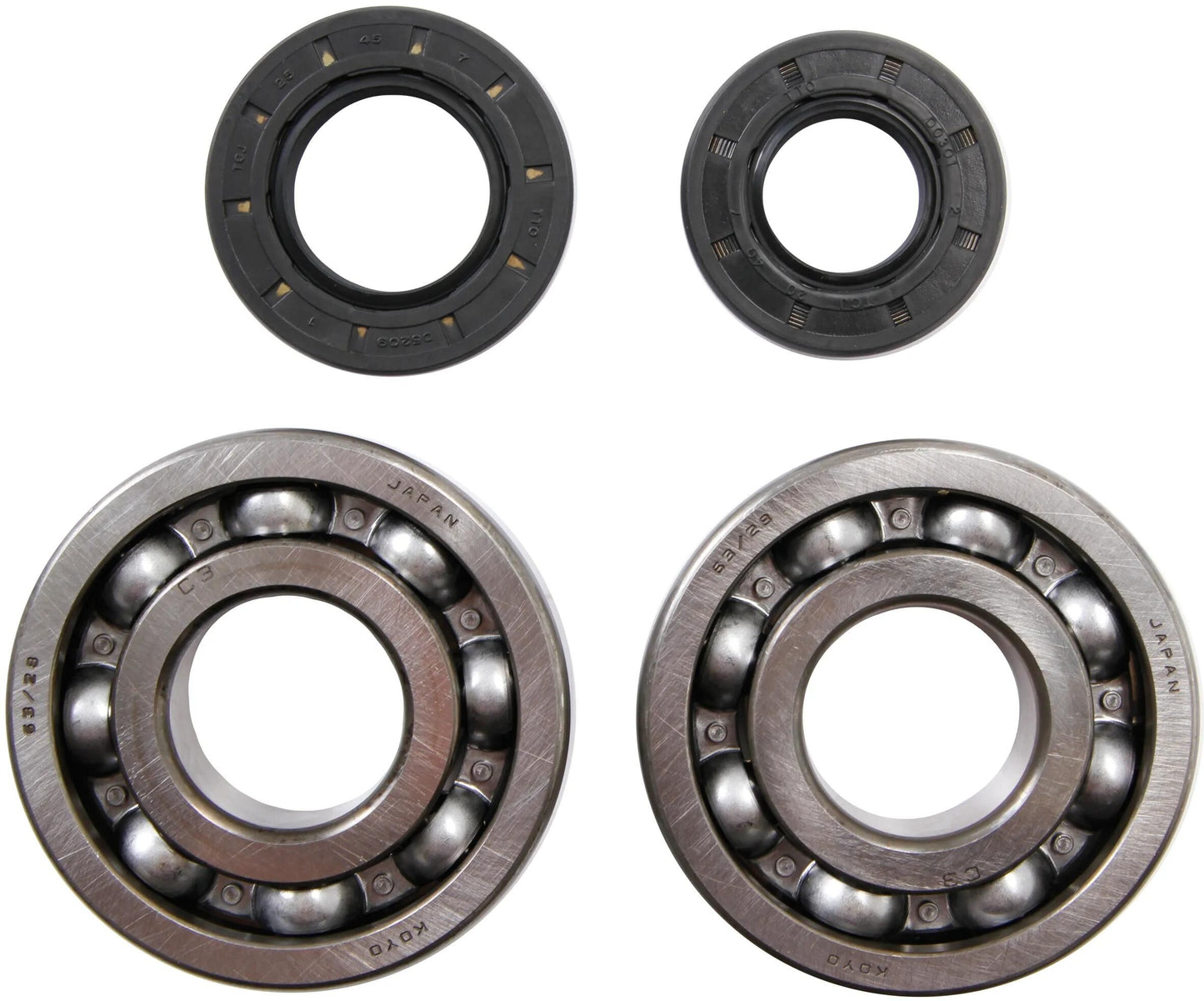 ALL BALLS Racing kurbelwellenlagersatz crankshaft bearing set ab 24-1010 with simmerrings