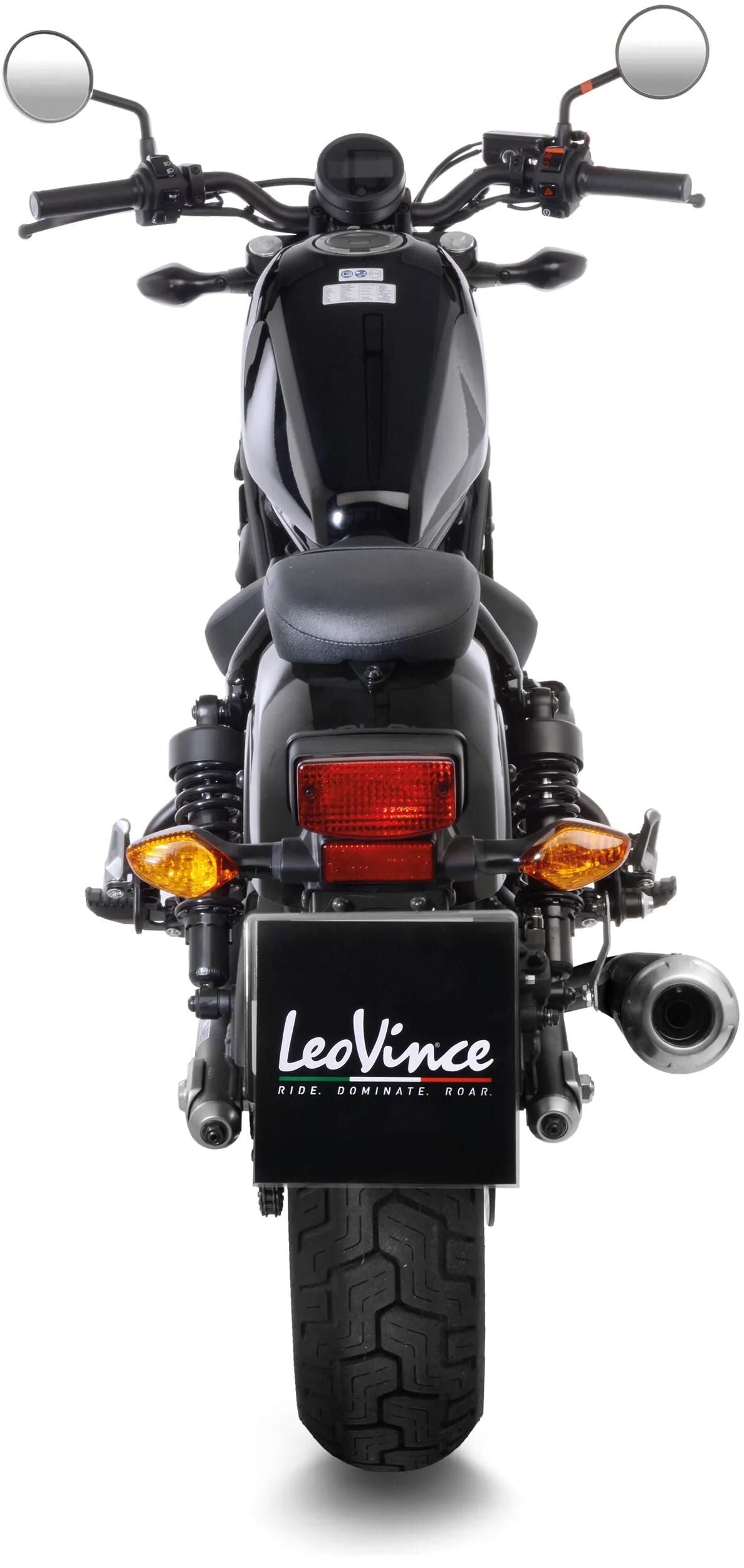 LeoVince schalldämpfer sbk classic racer black edition schalld leo slipon cla racer sw