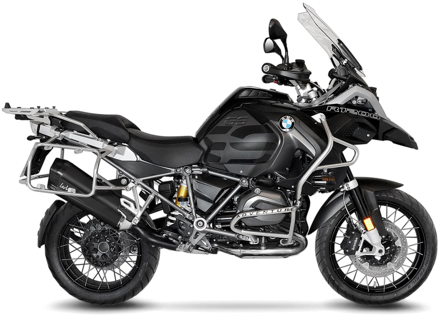 LeoVince schalldämpfer sbk lv-12 black edition schalld leo slipon lv-12 sw