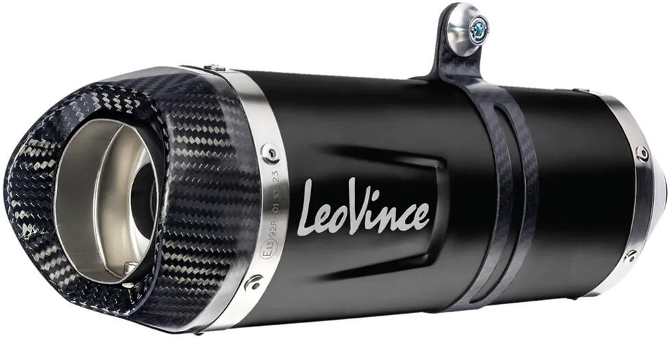 LeoVince schalldämpfer sbk lv one evo black edition schalld leo slipon lv one sw