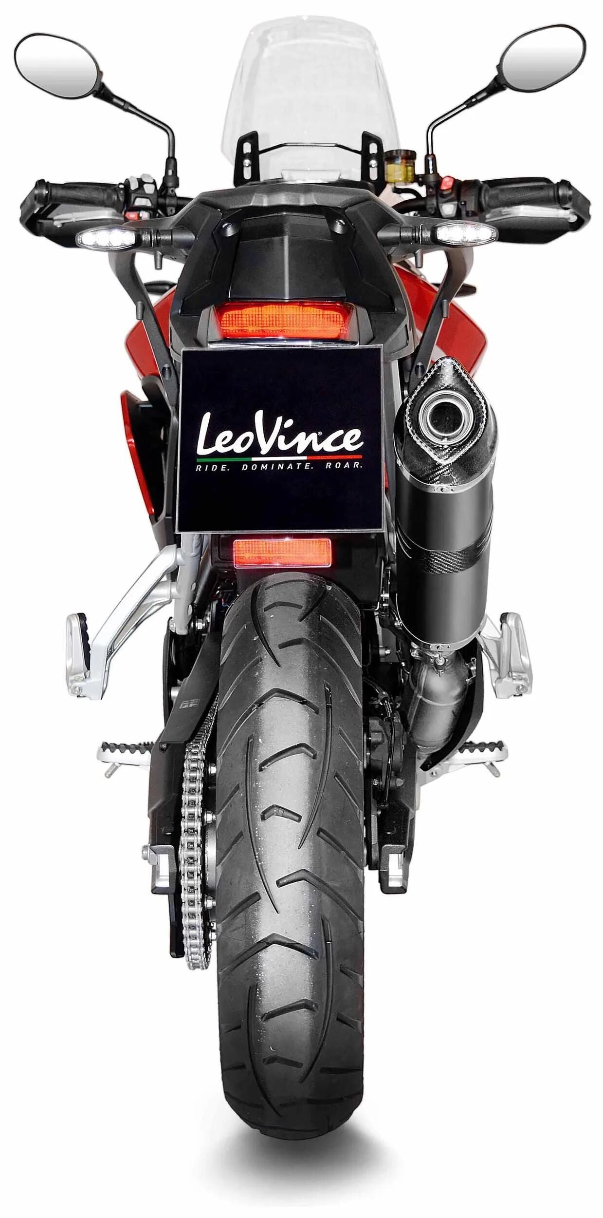 LeoVince schalldämpfer sbk lv one evo black edition schalld leo slipon lv one sw