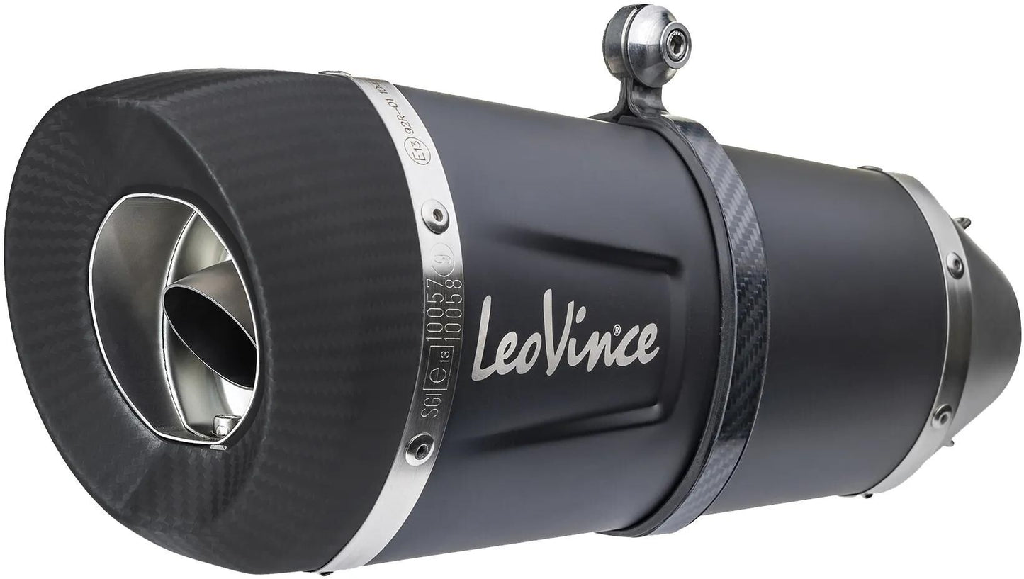 LeoVince schalldämpfer sbk factory s black edition schalld leo slipon fact.s sw