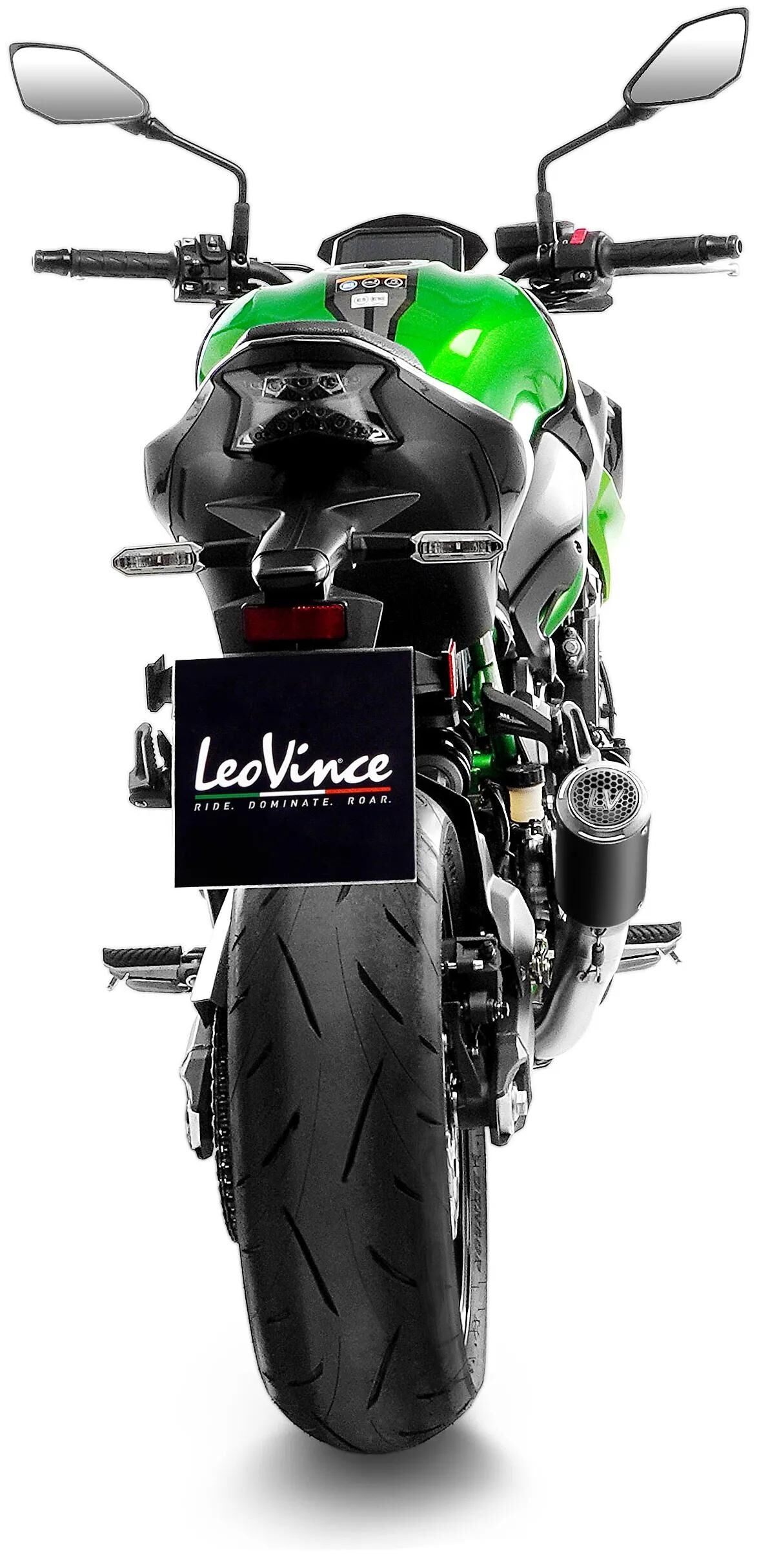 LeoVince schalldämpfer sbk lv corsa s black edition schalld leo slipon lv corsa s sw-si