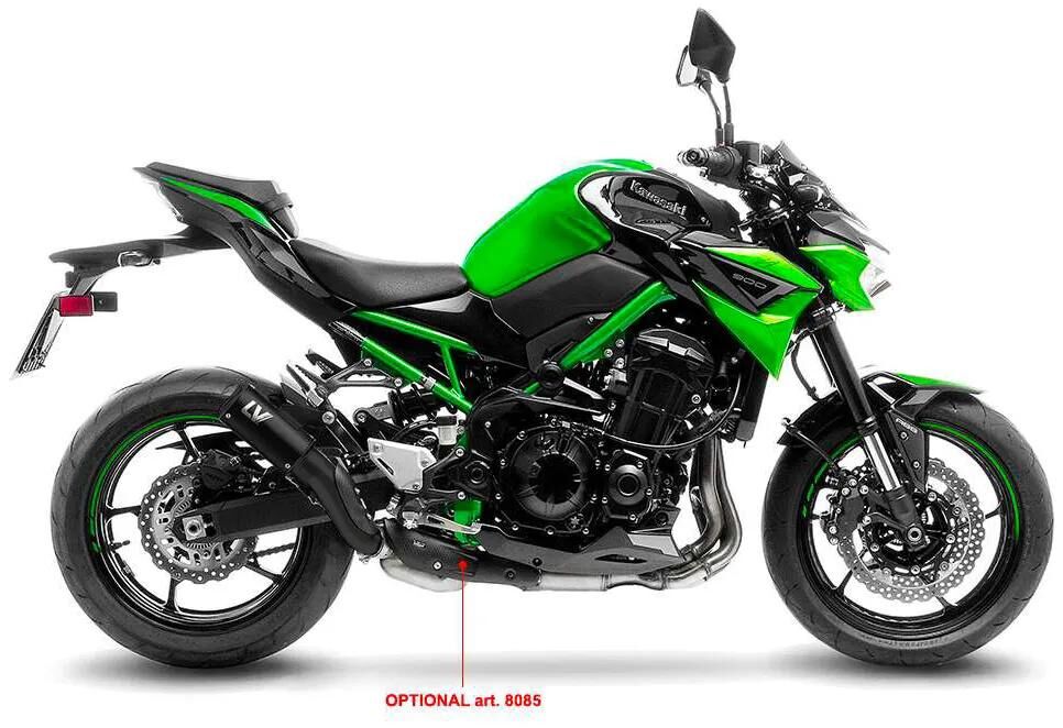 LeoVince schalldämpfer sbk lv corsa s full black edition schalld leo slipon lv corsa s sw