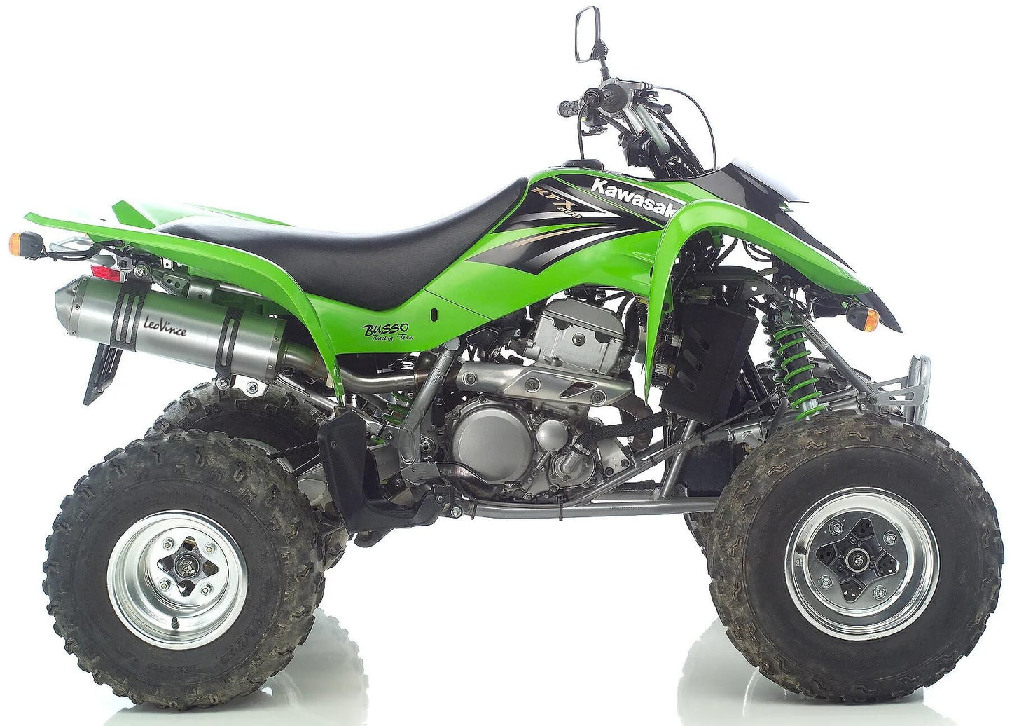 LeoVince schalldämpfer lv-x atv quad schalld leo slipon lv-x alu