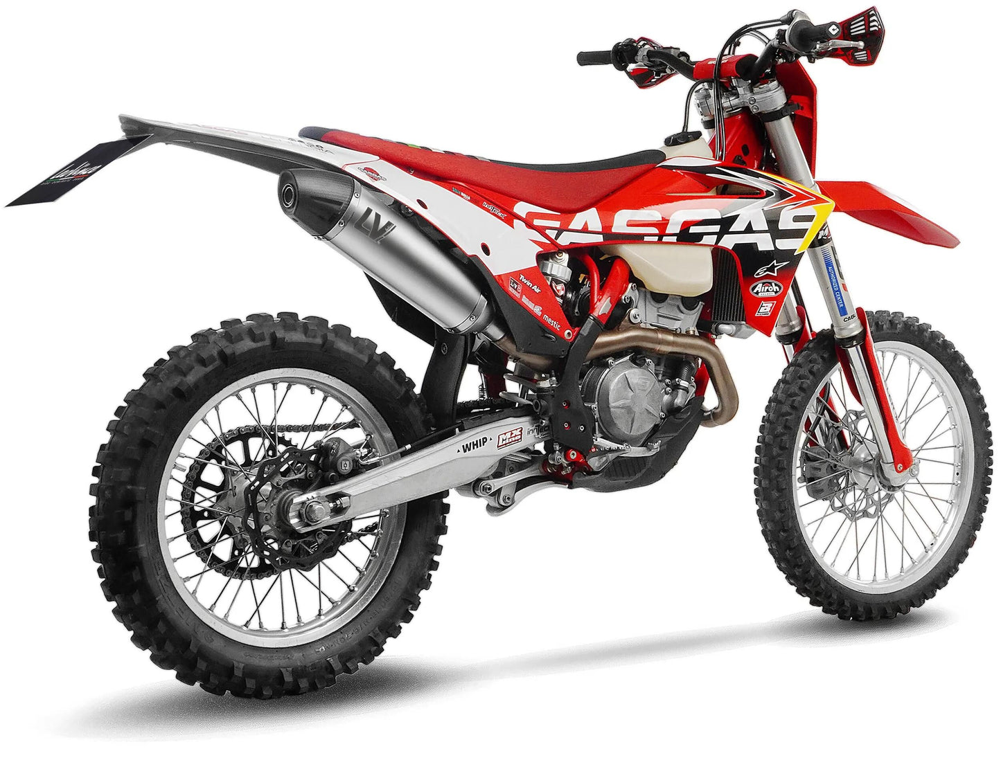 LeoVince geluiddemper lv-x evo enduro schalld leo slipon lv-x evo
