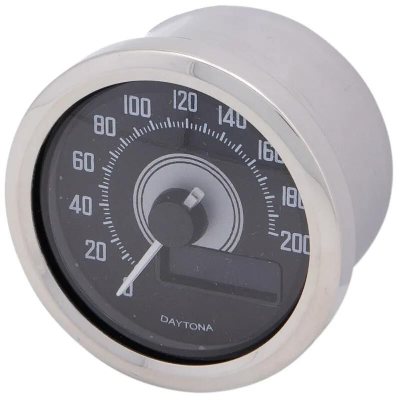 DAYTONA tachometer velona 60 speedometer velona,sw led-white 200km h