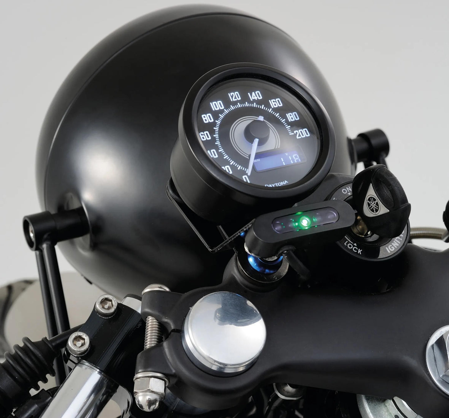 DAYTONA zubehör bracket f. alpha, velona6 black,