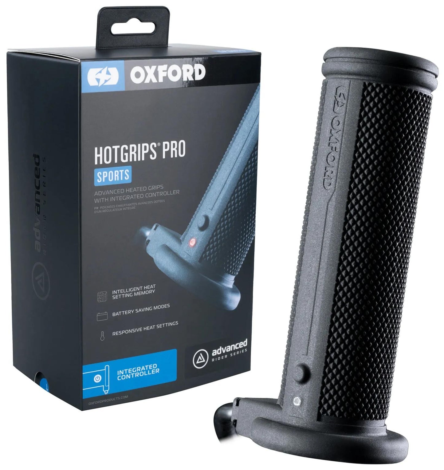 OXFORD heizgriffe hotgrips pro heated grips pro s 22+25mm open auto. contr.