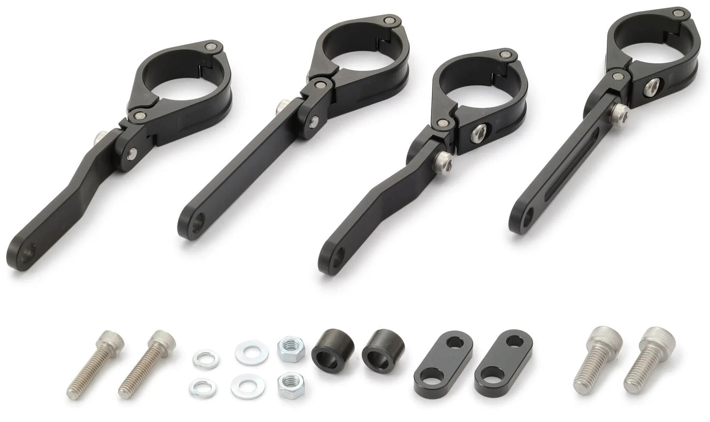 DAYTONA scheinwerferhalter dual-axis bracket sh. aluminum 35mm sw adjustab