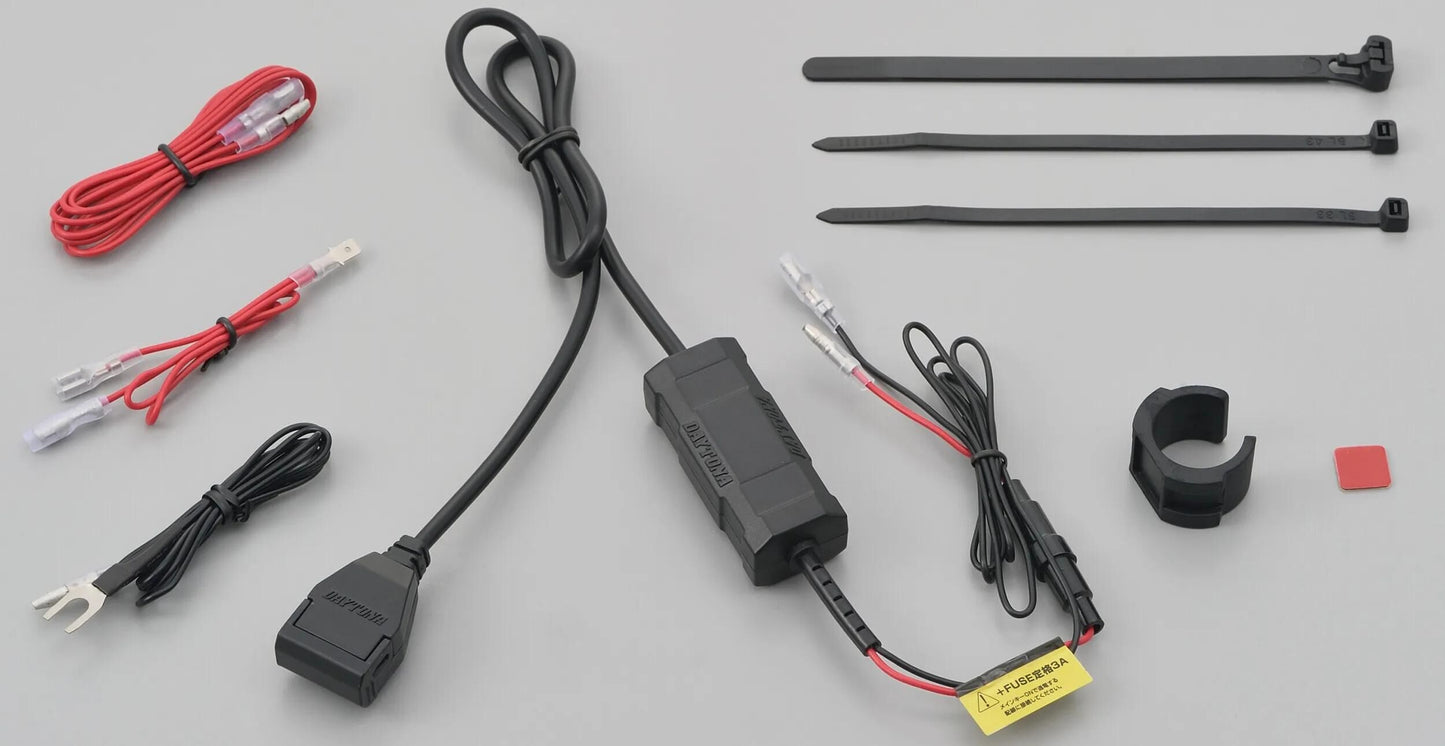DAYTONA usb-steckdose usb-socket type-a sw 12w