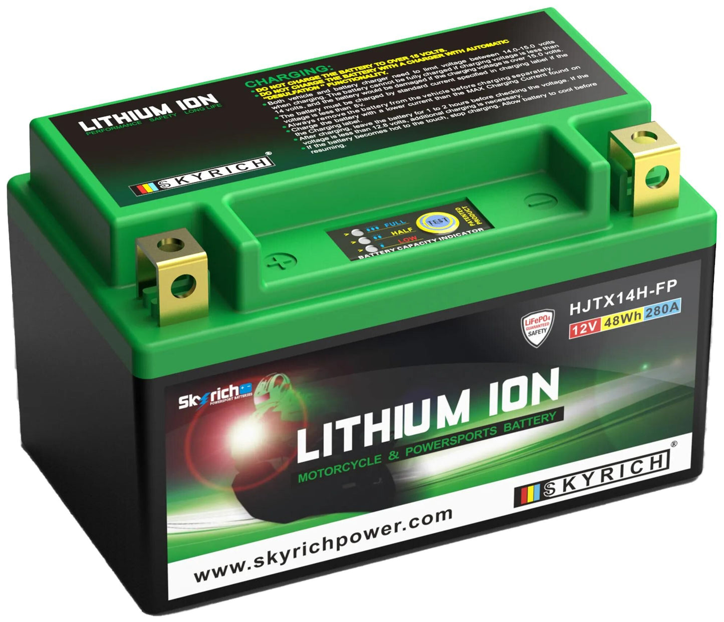 Skyrich lifepo4 batterie hjtx14h-fp battery hjtx14h-fp-si lithium