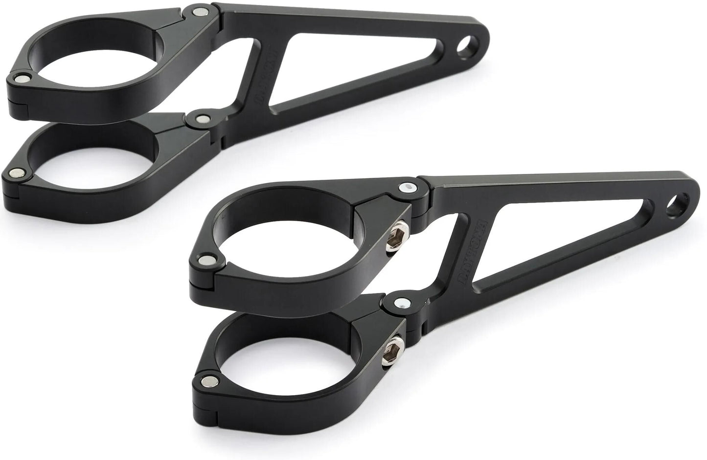 DAYTONA scheinwerferhalter bracket alu long 43mm sw