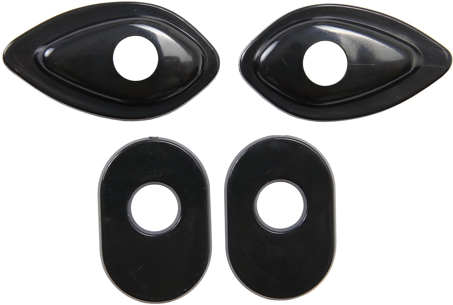 Kellermann blinkermontageplatte mounting plate turn signa black,